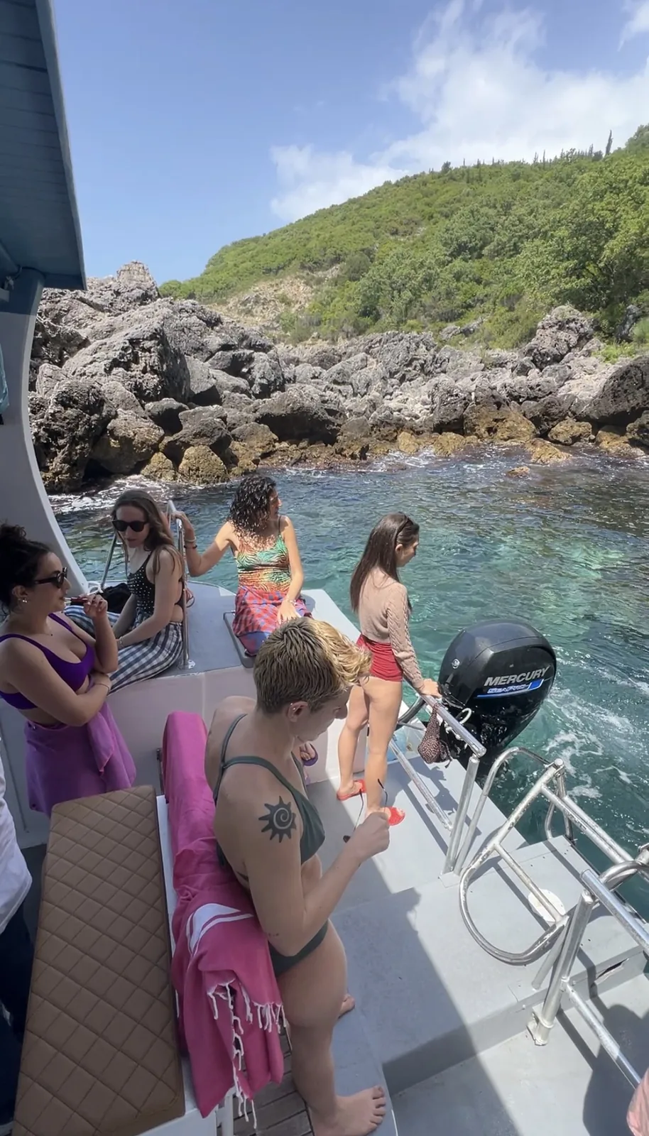 Guest photo from a Riviera Boats AL tour on the Albanian Riviera