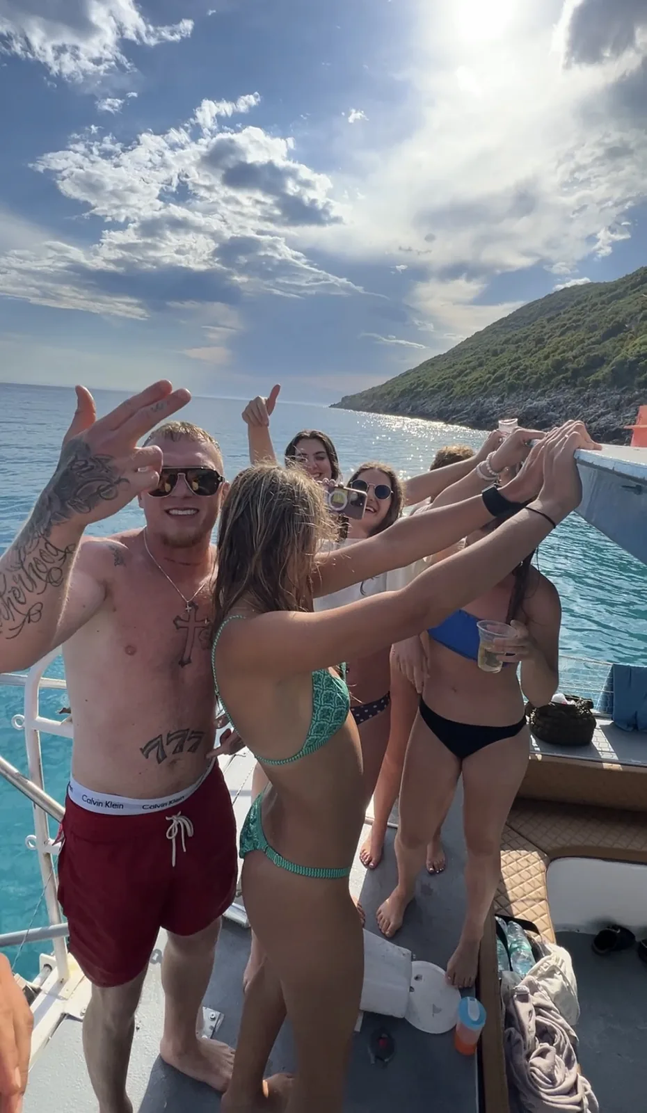 Guest photo from a Riviera Boats AL tour on the Albanian Riviera